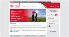 Desktop Screenshot of morrisoninsurance.co.uk